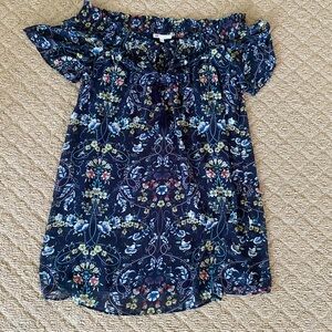 Floral Off-Shoulder Blouse